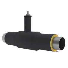 Кран шаровой ППУ ПЭ тип 1 Ст3сп LD 25х3,2х1900 мм ГОСТ 3262-75