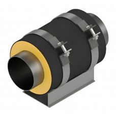 Опора скользящая для прокладки в футляре трубы ППУ 40х140х182,5х377х106,5х340 мм