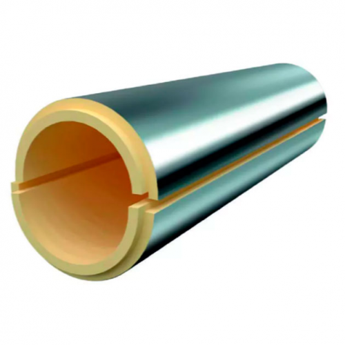 Скорлупа ППУ фольгированная для прямых участков 32х85 мм в Екатеринбурге