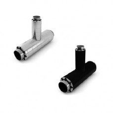 Тройник стальной с шаровым краном воздушника ППУ ПЭ с МЗИ тип 1 Ст3сп 33,5х3,2х25х25х541х1160 мм ГОСТ 3262-75