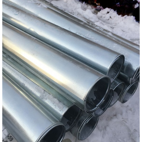 Труба-оболочка оцинкованная 225х0,6 мм ГОСТ 30732-2020 4,32 кг в Екатеринбурге