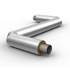 Z-образный элемент ППУ ОЦ тип 2 Ст3сп 42,3х3,2х125х0,55х40,8х1000 мм ГОСТ 3262-75